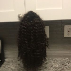 Accessories - Brown ponytail. Accessories - Brown ponytail.